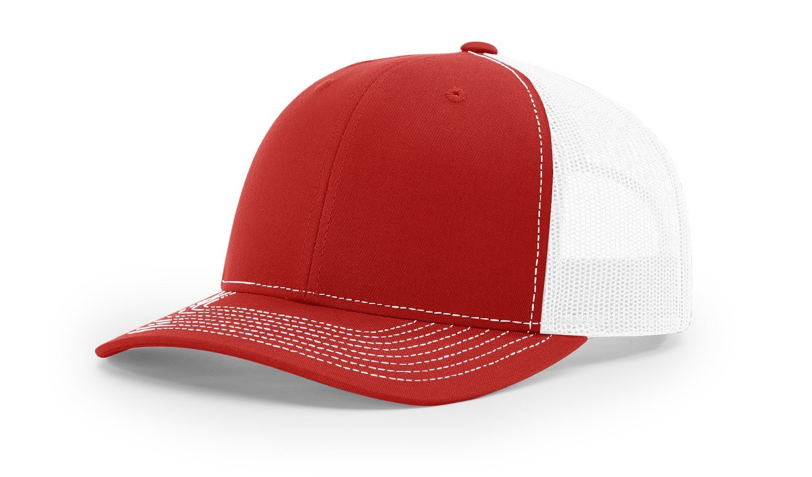 Custom Richardson 112 Trucker Hats - Red White