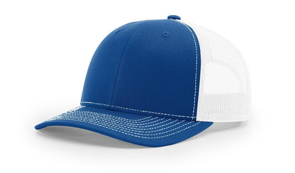 Custom Richardson 112 Trucker Hats - Royal White