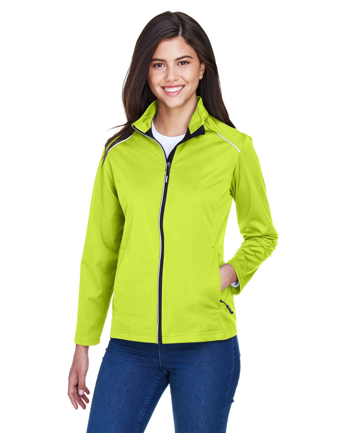 Core 365 Women's Techno Lite Three - Layer Knit Tech - Shell - Custom Craft Solution