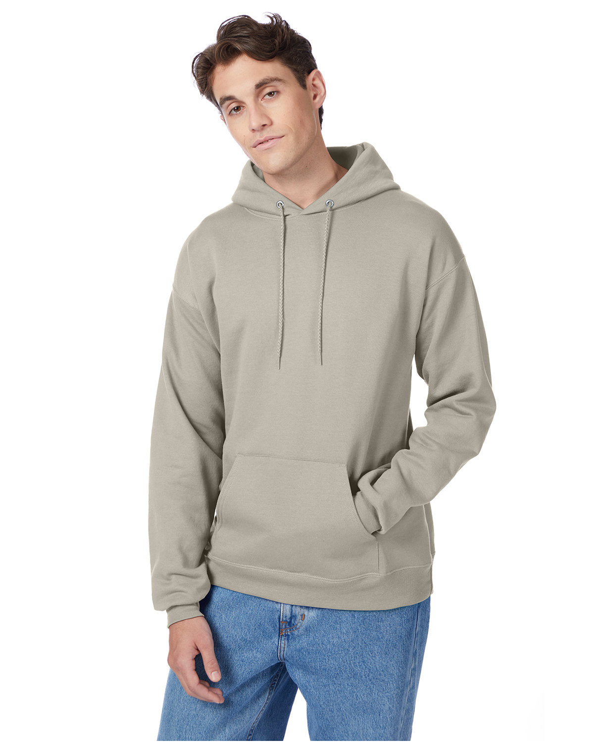 Hanes Unisex Ecosmart Puller Hooded Sweatshirt