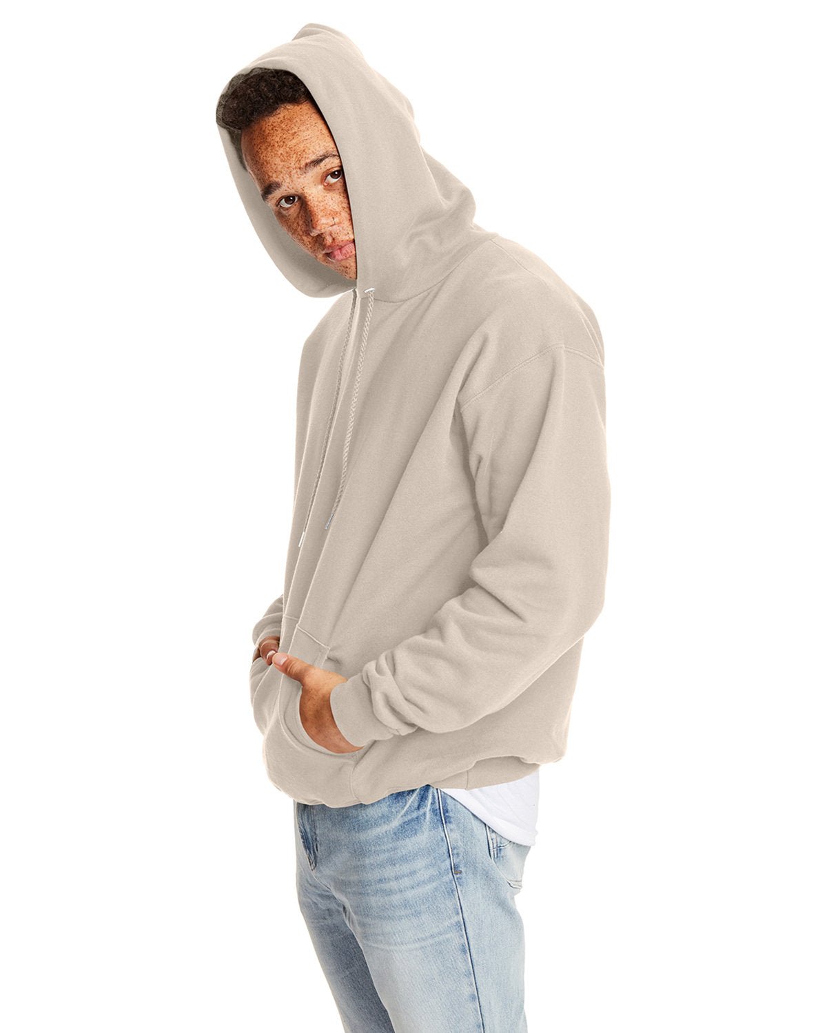 Hanes Adult ultimate Cotton Pullover Hooded Sweatshirt - Custom Craft Solution