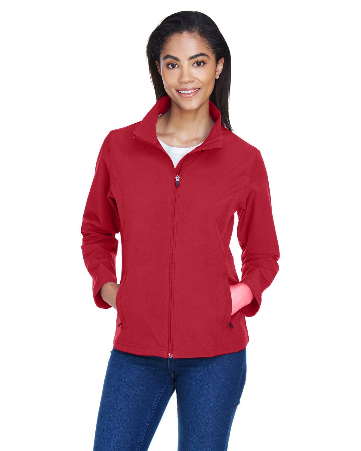 Team 365 Women's Leader Soft Shell Jacket - Custom Craft Solution