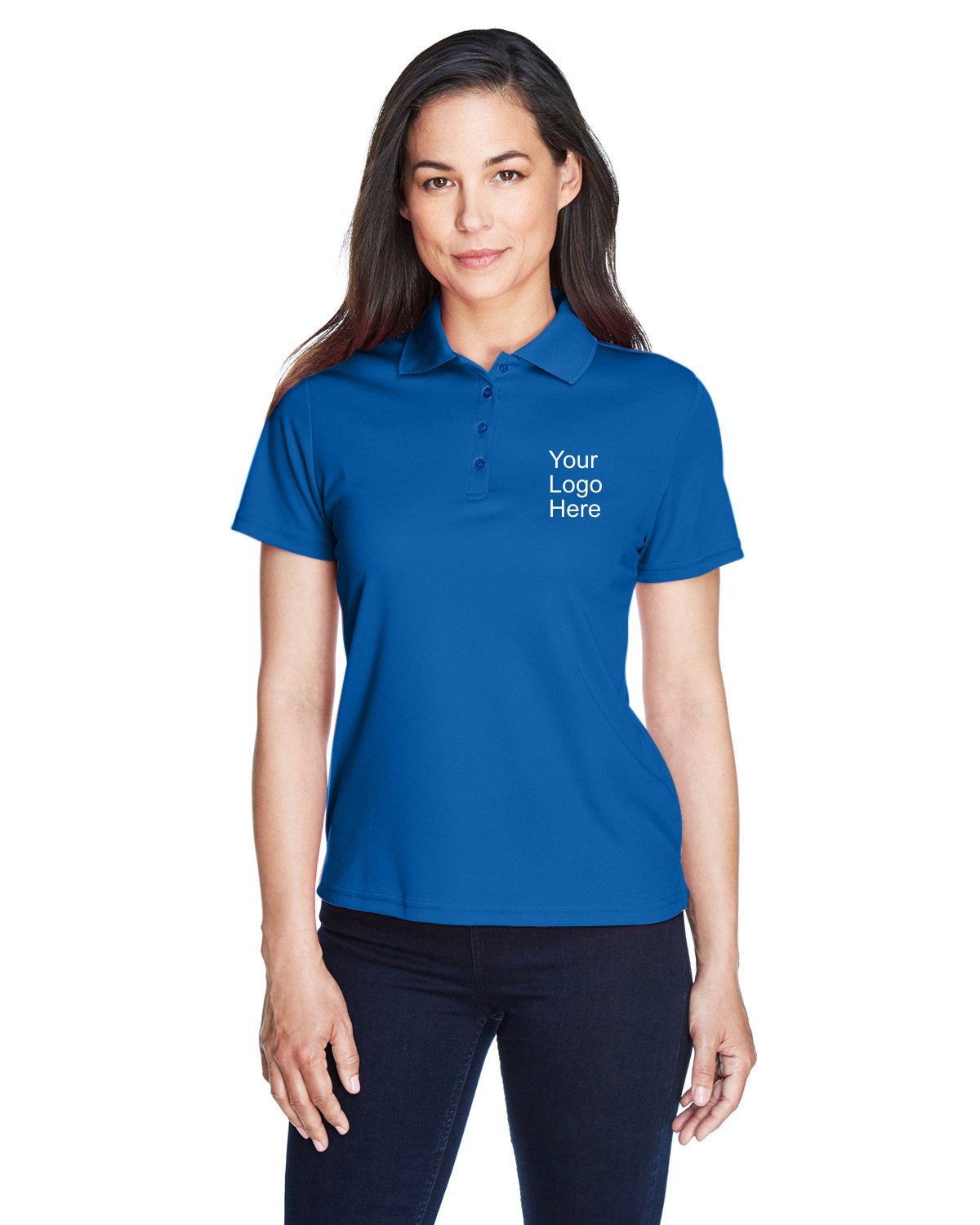 CORE365 Ladies' Origin Performance Piqué Polo - Custom Craft Solution