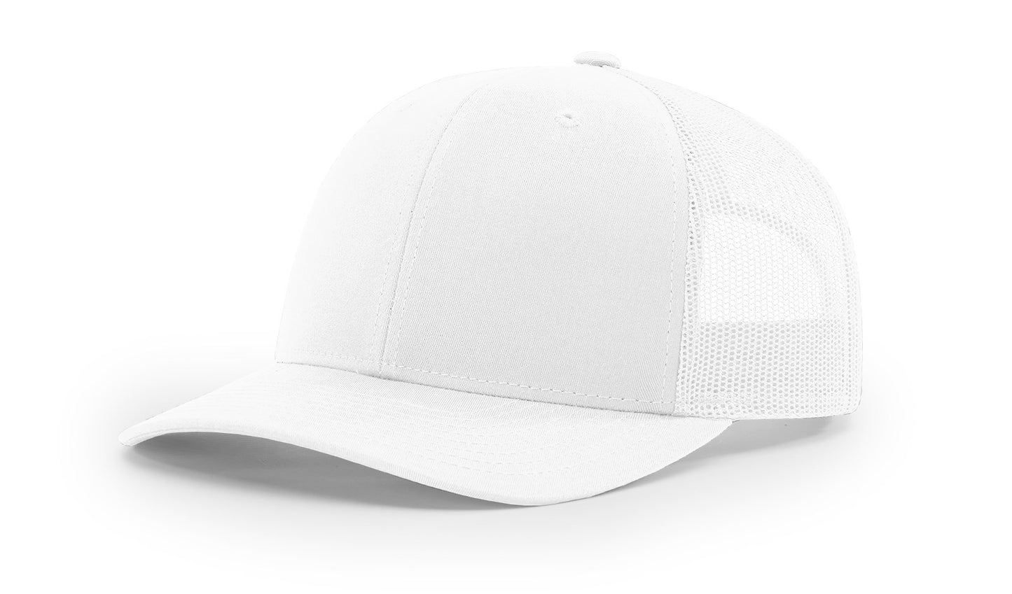 Custom Richardson 112 Trucker Hats - White