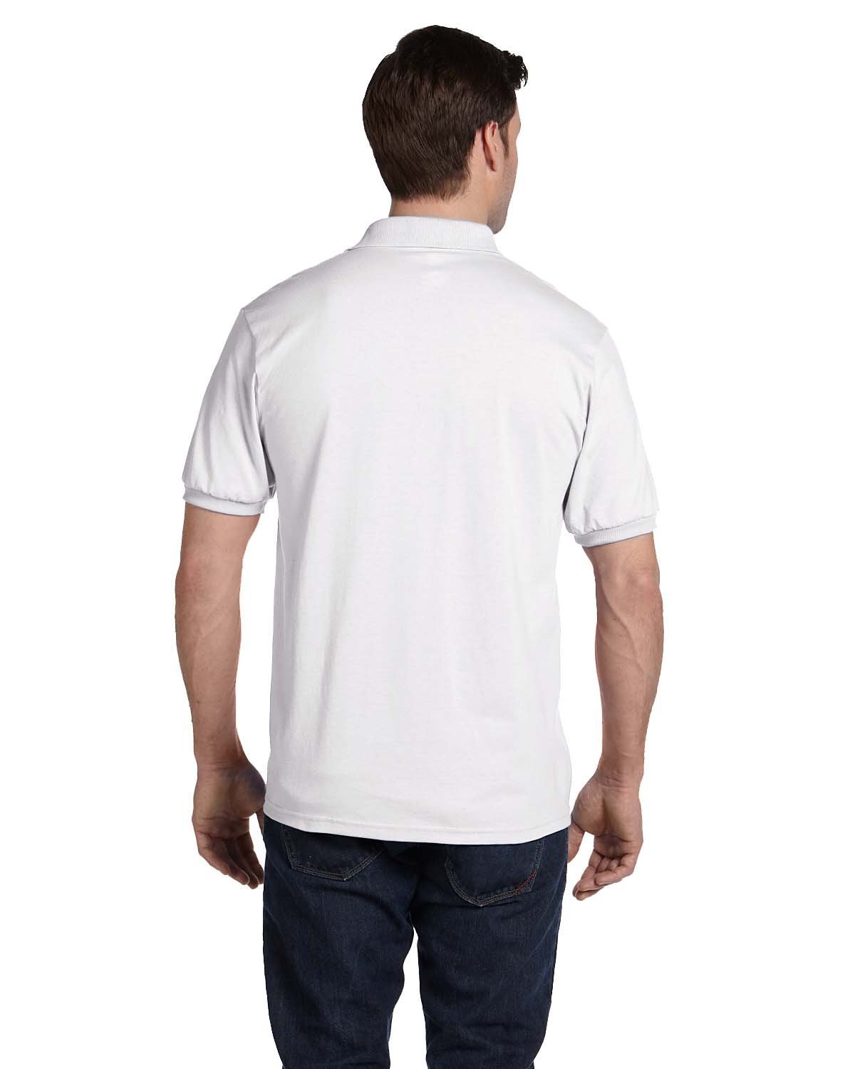 Hanes Adult EcoSmart® Jersey Knit Polo - Custom Craft Solution