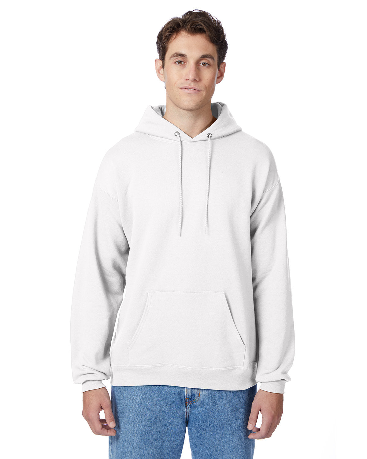 Hanes Unisex Ecosmart Puller Hooded Sweatshirt