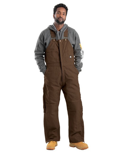 Berne Men's Tall Heritage Insulated Bib Overall - Custom Craft Solution