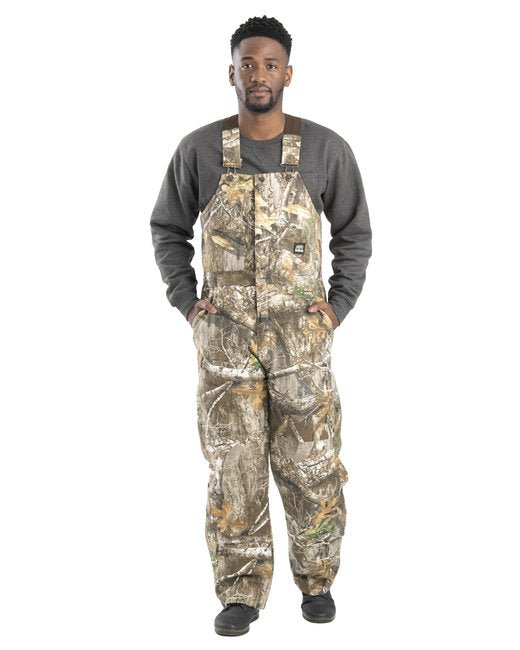 Berne Men's Tall Heritage Insulated Bib Overall - Custom Craft Solution