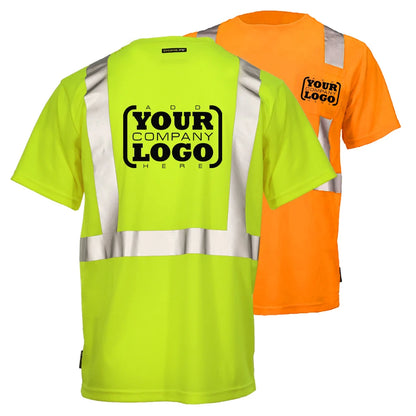 DSS1421 HiVis ANSI Class 2 Viz-Dri Safety T-Shirt