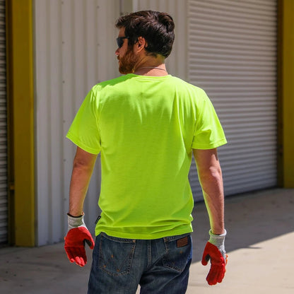 DSS2601 High Visibility Viz - Tuff Moisture Wicking Safety T - Shirt - Custom Craft Solution