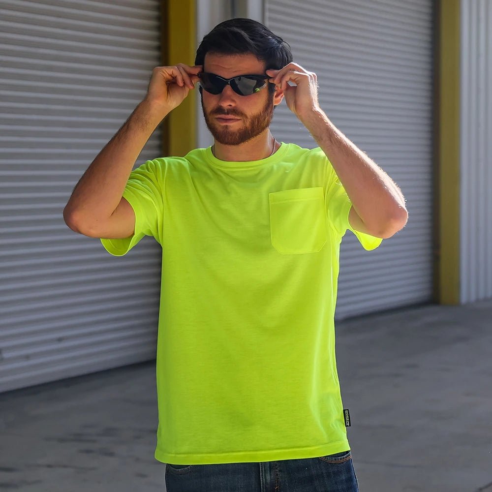 DSS2601 High Visibility Viz - Tuff Moisture Wicking Safety T - Shirt - Custom Craft Solution