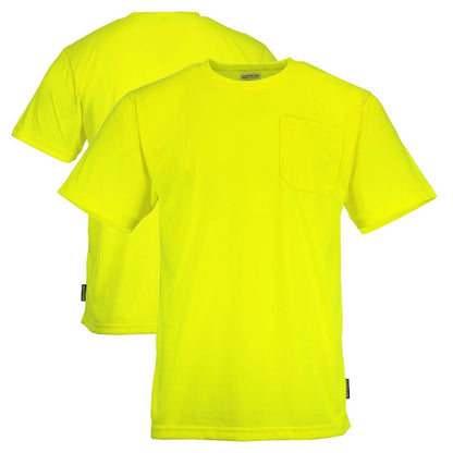 DSS2601 High Visibility Viz - Tuff Moisture Wicking Safety T - Shirt - Custom Craft Solution