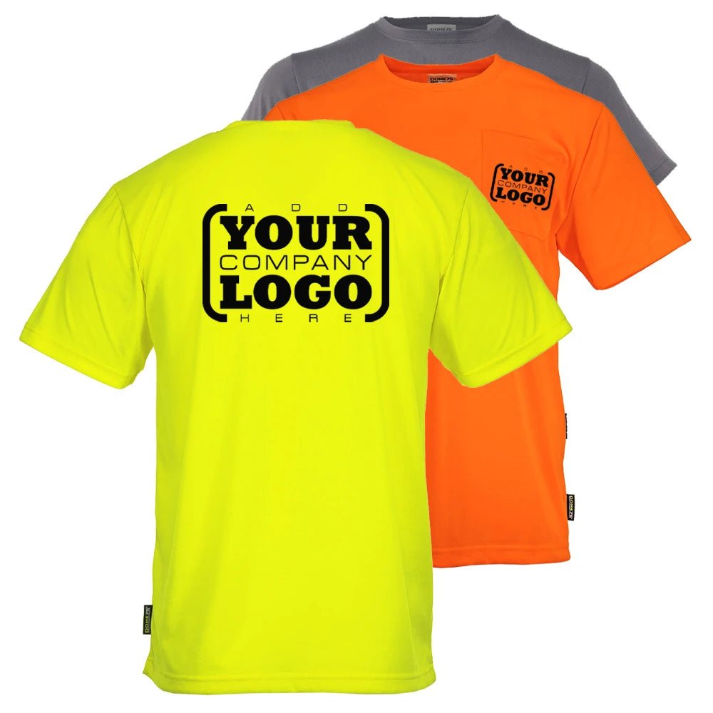 DSS2601 High Visibility Viz - Tuff Moisture Wicking Safety T - Shirt - Custom Craft Solution