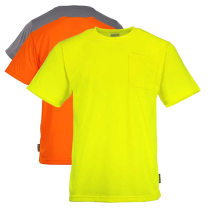 DSS2601 High Visibility Viz - Tuff Moisture Wicking Safety T - Shirt - Custom Craft Solution