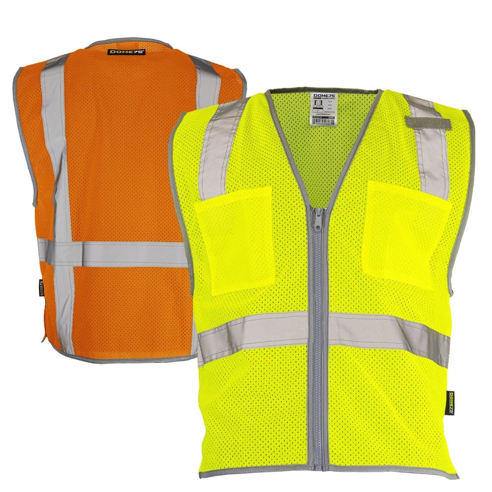 DV1221 HiVis ANSI Class 2 Viz - Cool Mesh Safety Vest - custom safety vests hero image