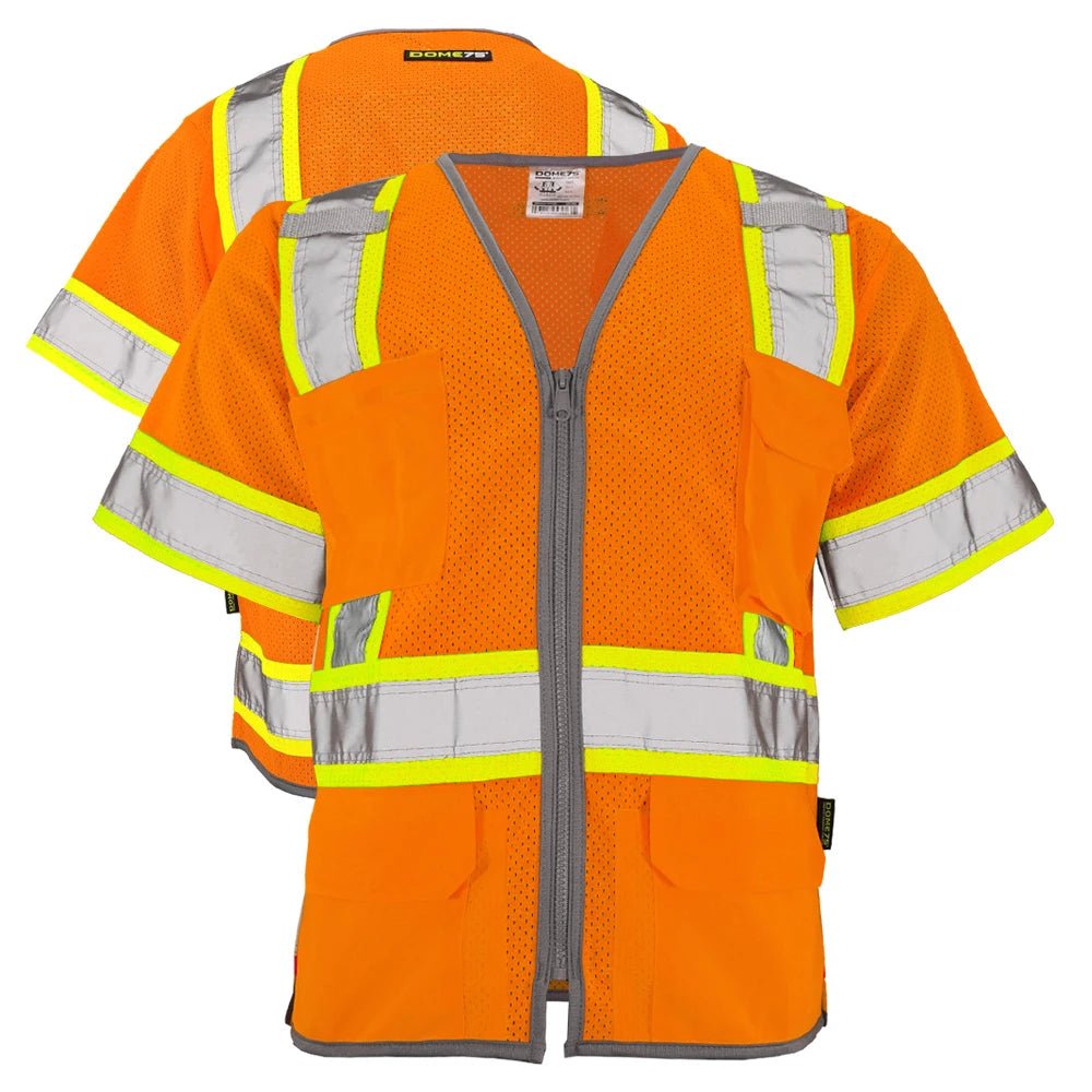 DV2533 Class 3 HiVis Contrast Viz - Cool Safety Vest - Custom Craft Solution