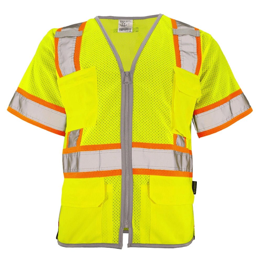 DV2533 Class 3 HiVis Contrast Viz - Cool Safety Vest - Custom Craft Solution