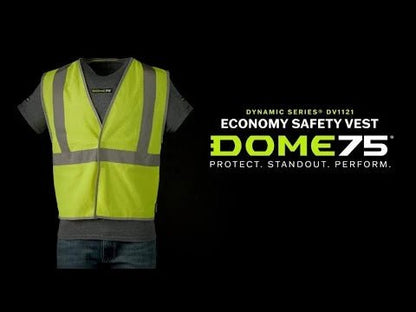 DV1121 Class 2 HiVis Viz - Cool Economy Safety Vest - Custom Logo Safety Vest brand image