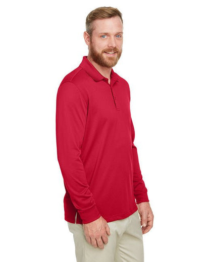 Harriton Men's Tall Advantage Long Sleeve Snag Protection Plus IL Polo - Custom Craft Solution