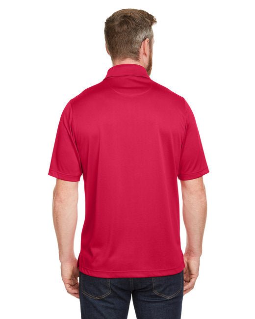 Harriton Men's Advantage Snag Protection Plus IL Pocket Polo - Custom Craft Solution