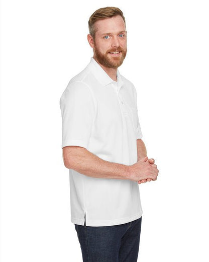 Harriton Men's Advantage Snag Protection Plus IL Pocket Polo - Custom Craft Solution