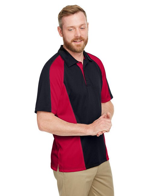 Harriton Men's Advantage Snag Protection Plus IL Colorblock Polo - Custom Craft Solution