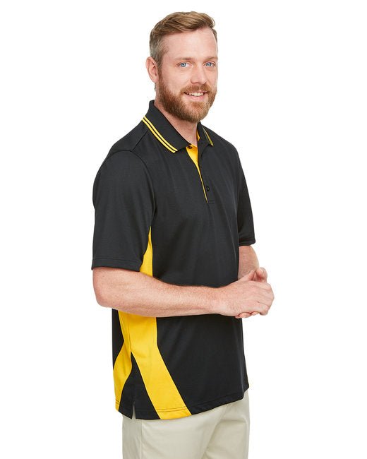 Harriton Men's Flash Snag Protection Plus IL Colorblock Polo - Custom Craft Solution