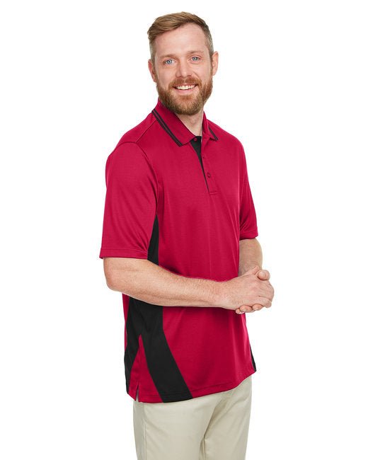 Harriton Men's Flash Snag Protection Plus IL Colorblock Polo - Custom Craft Solution