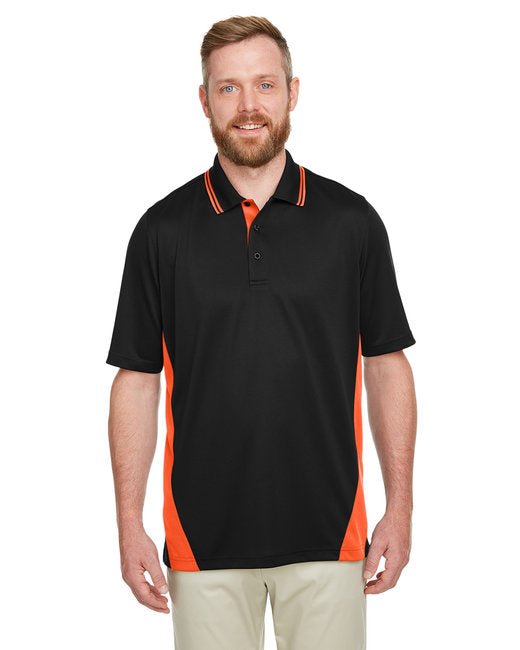 Harriton Men's Flash Snag Protection Plus IL Colorblock Polo - Custom Craft Solution