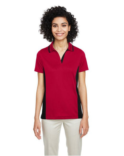 Harriton Ladies' Flash Snag Protection Plus IL Colorblock Polo - Custom Craft Solution