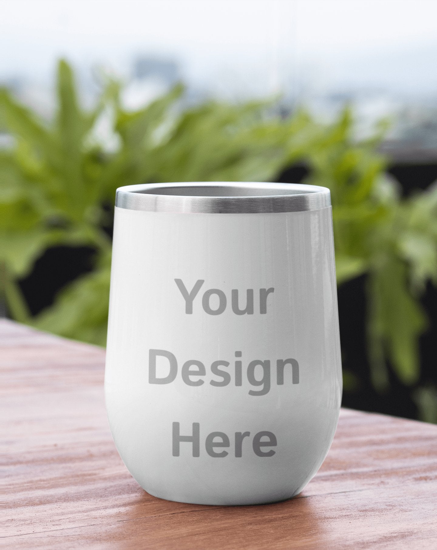 Customized Wine Cup With Your Logo - 12oz - Custom Craft Solution