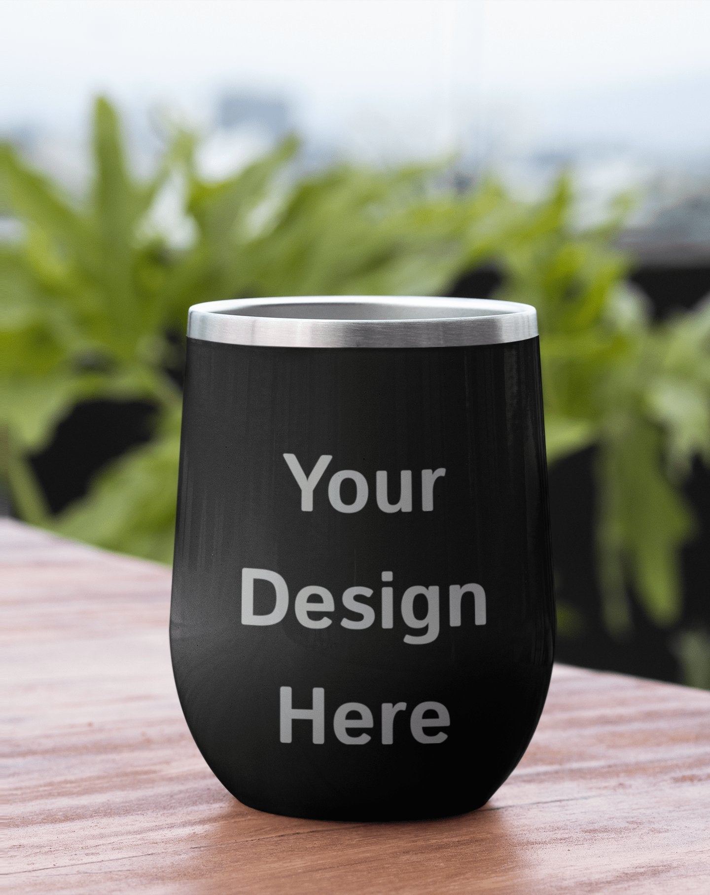 Customized Wine Cup With Your Logo - 12oz - Custom Craft Solution