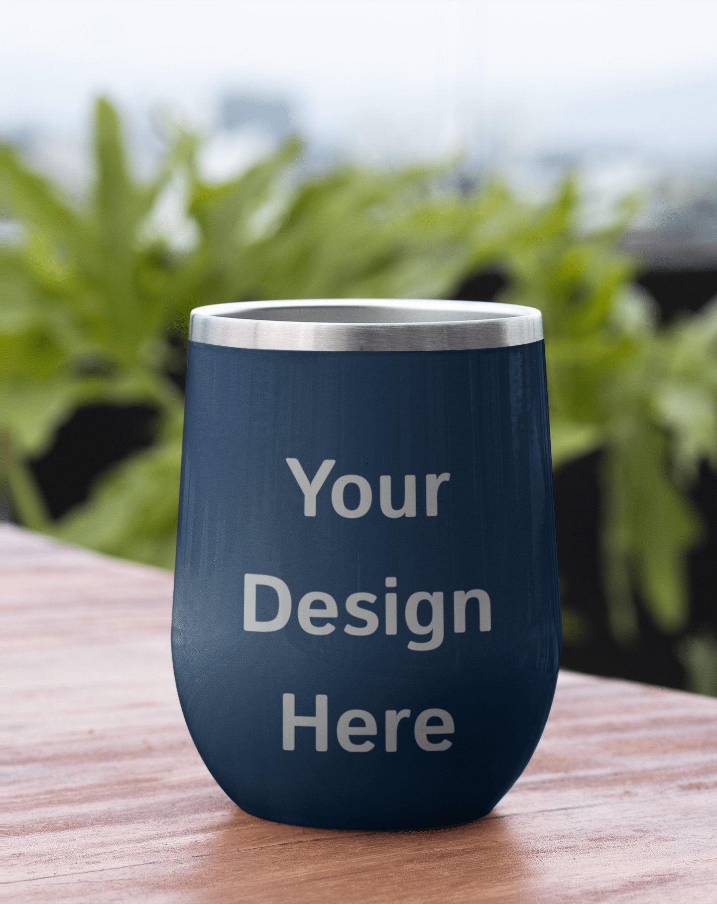 Customized Wine Cup With Your Logo - 12oz - Custom Craft Solution