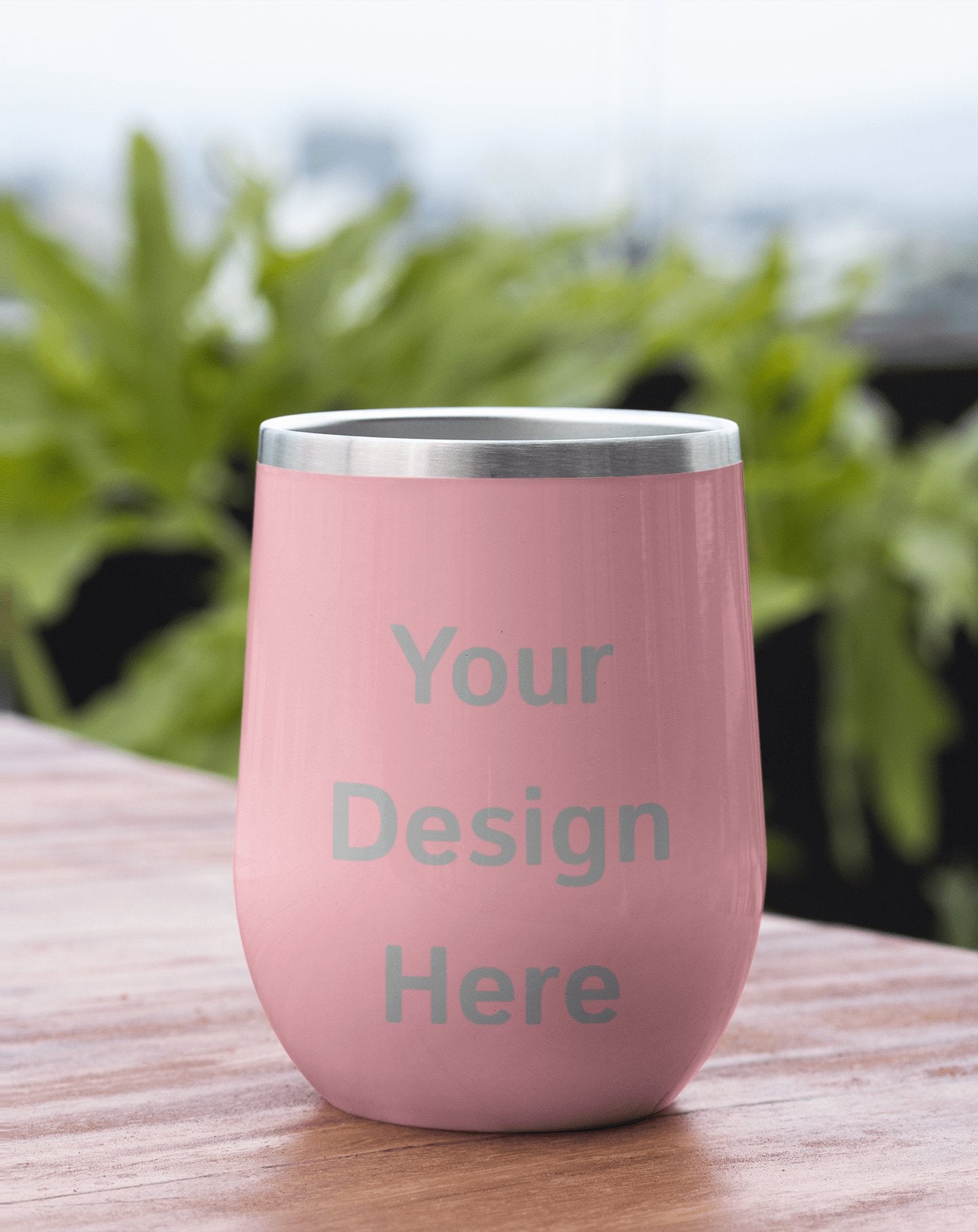 Customized Wine Cup With Your Logo - 12oz - Custom Craft Solution