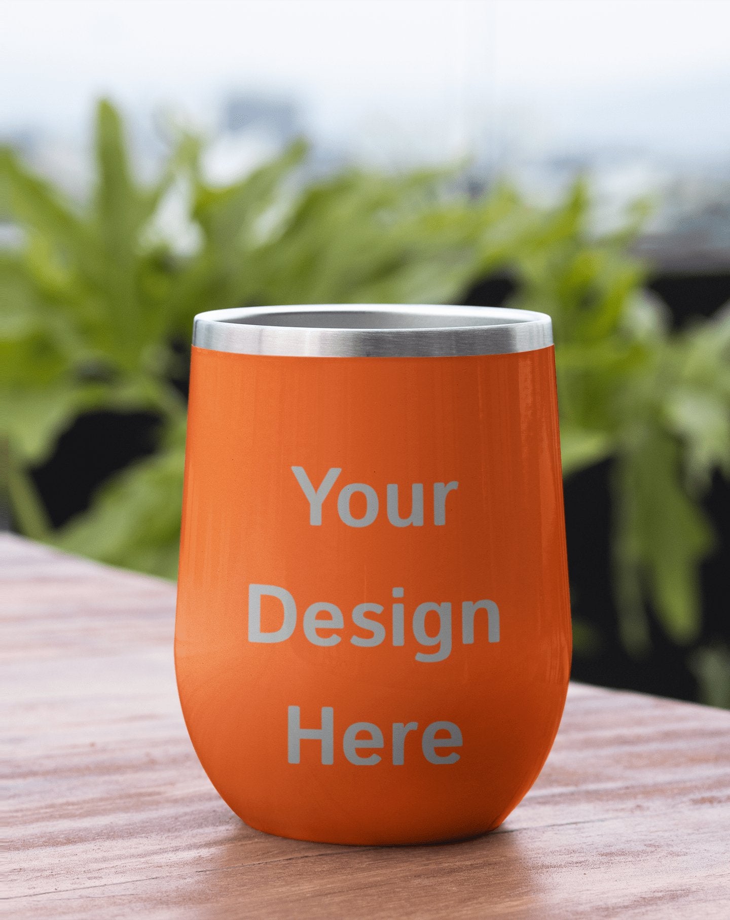 Customized Wine Cup With Your Logo - 12oz - Custom Craft Solution