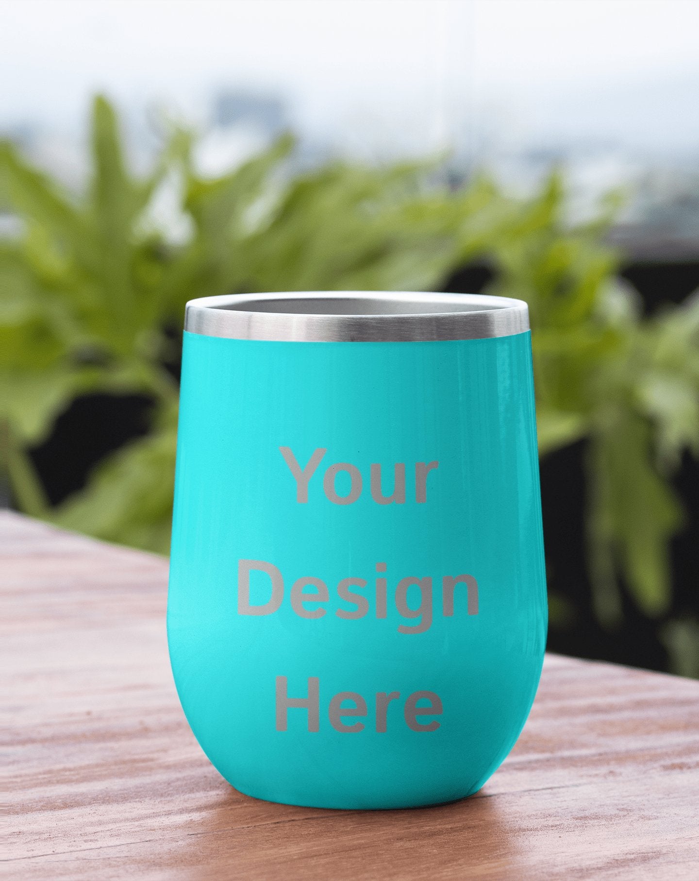 Customized Wine Cup With Your Logo - 12oz - Custom Craft Solution