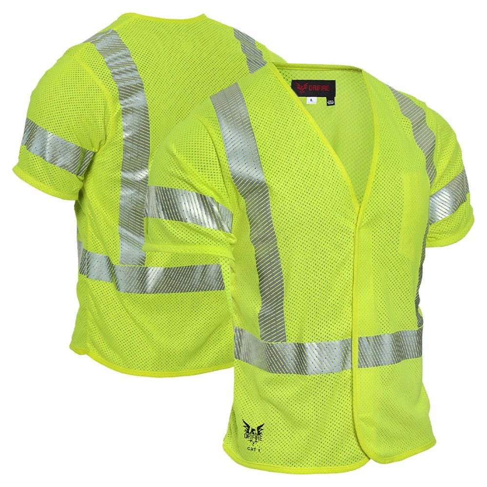 V00HA3V Class 3 FR Mesh Safety Vest - Custom Craft Solution