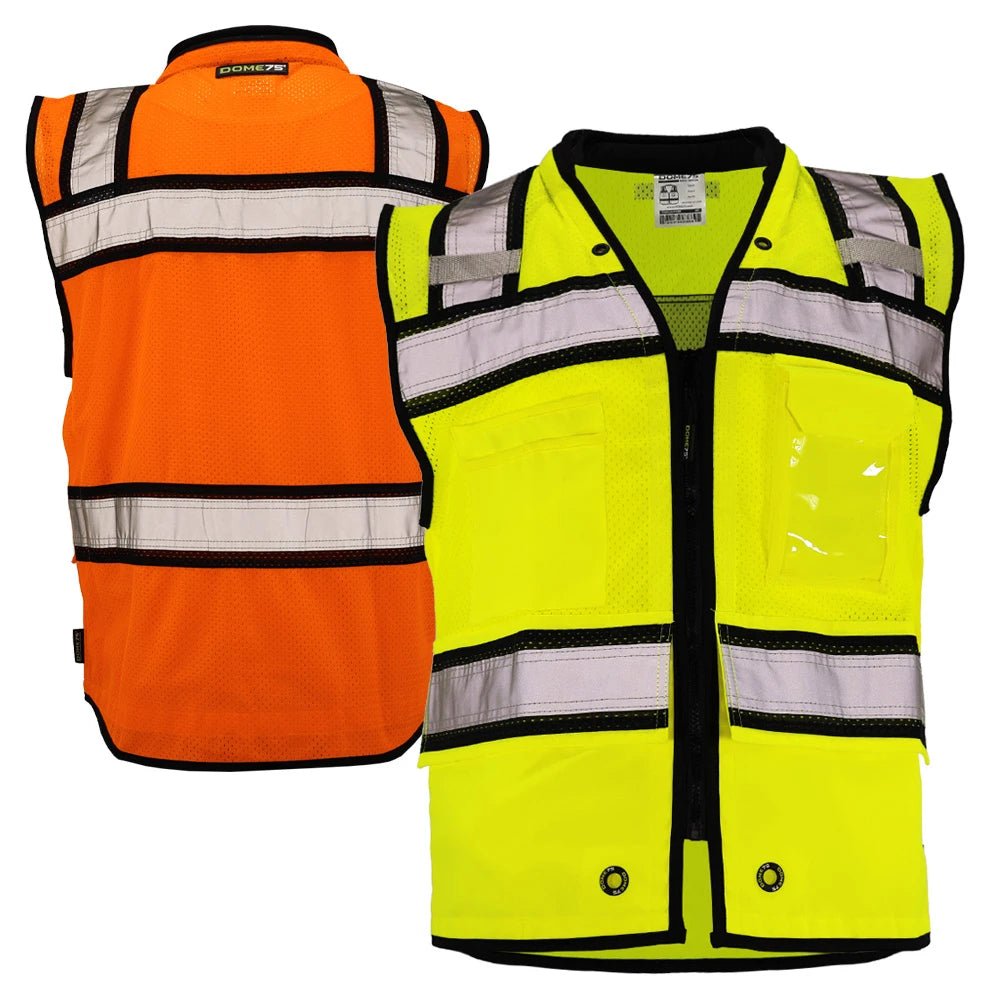 OV6100 HiVis Class 2 Heavy Duty Utility Vest with ProPocket™ - custom safety vests hero image