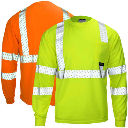 ST24 - 3 Rad - Shade Class 3 UV Protection Long Sleeve T - Shirt - Custom Craft Solution